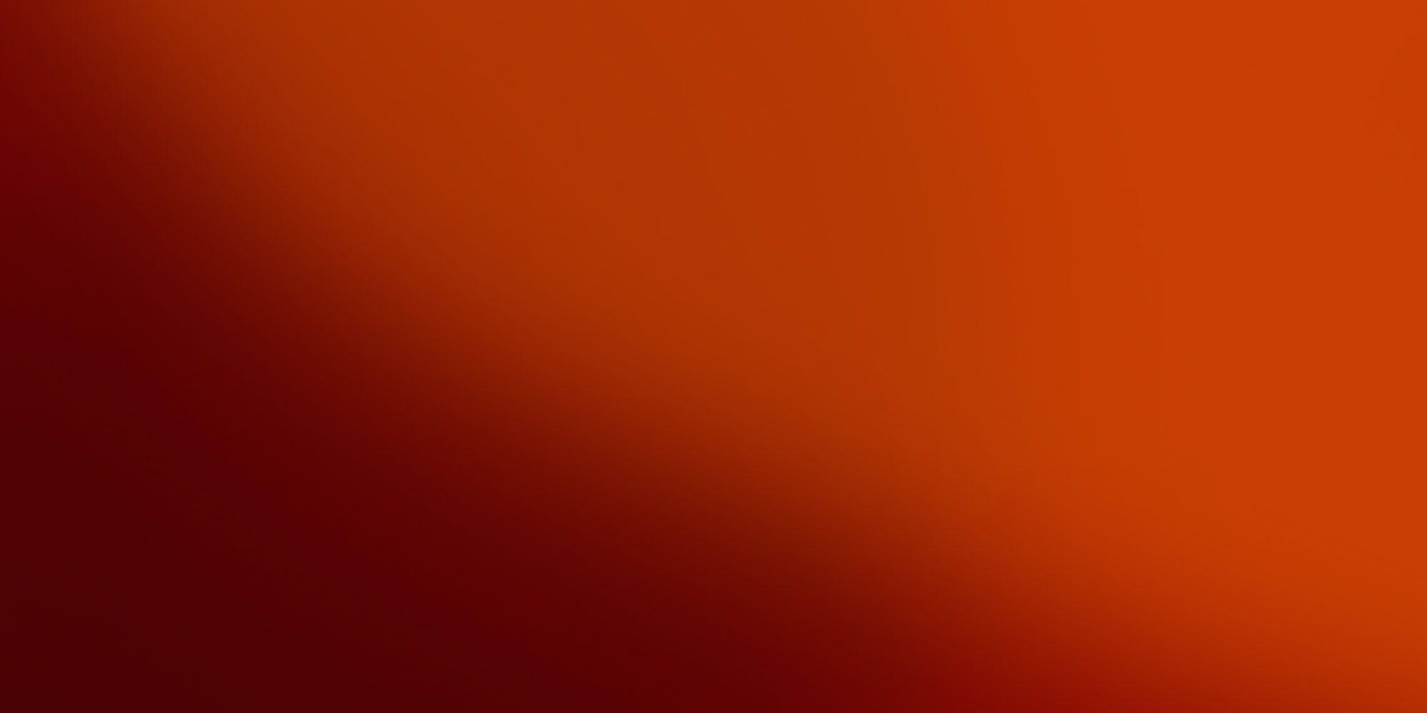 Man sieht einen orangenen Farbverlauf.