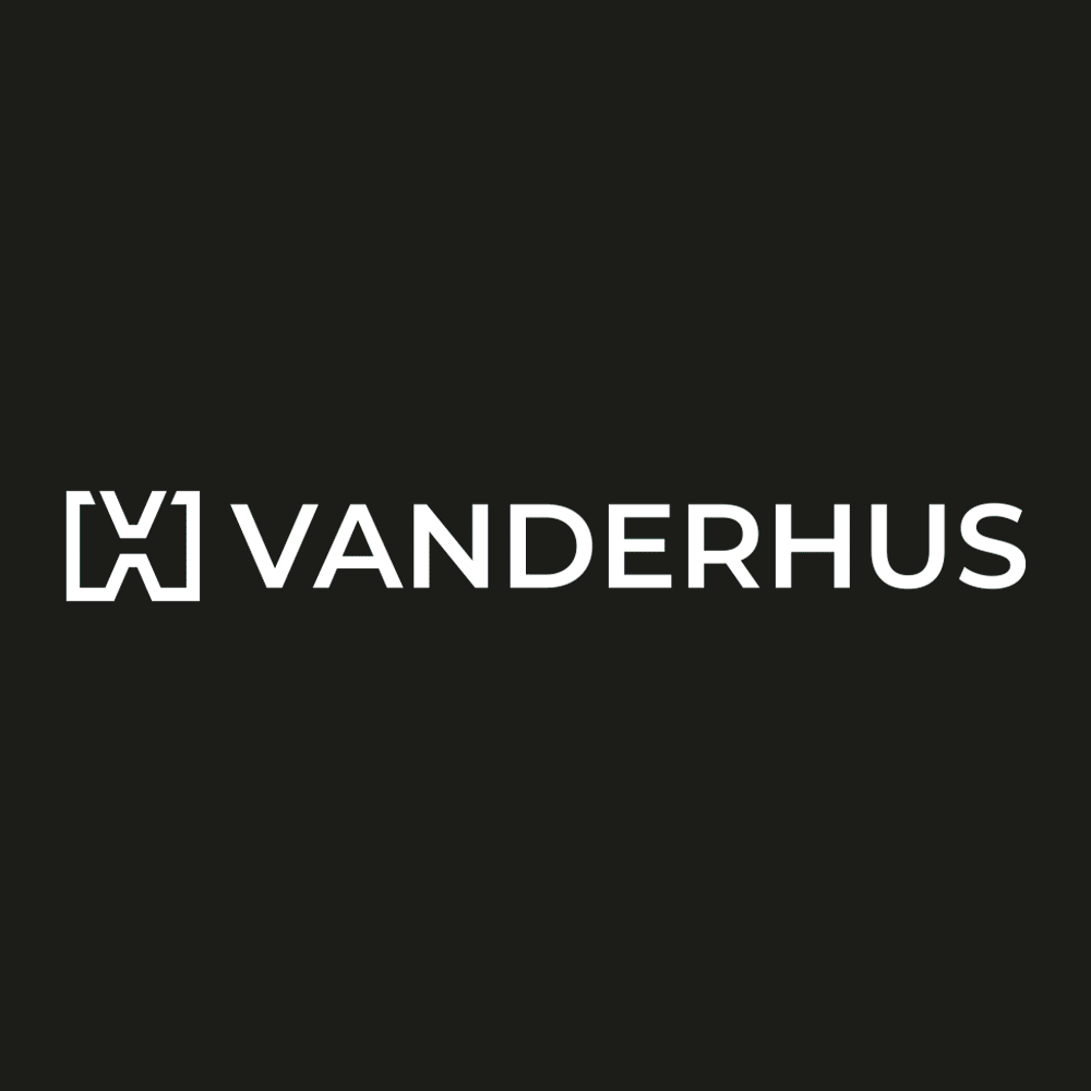 Man sieht das Vanderhus Logo