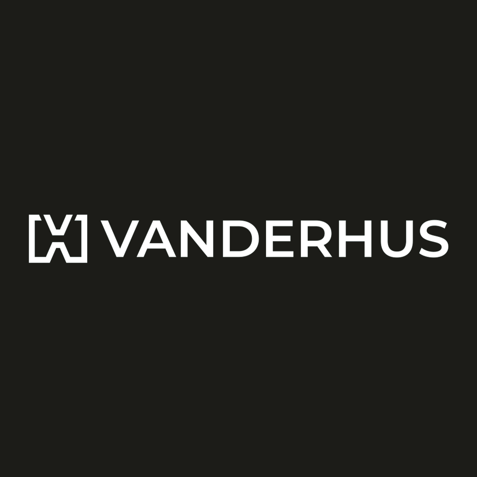 Man sieht das Vanderhus Logo